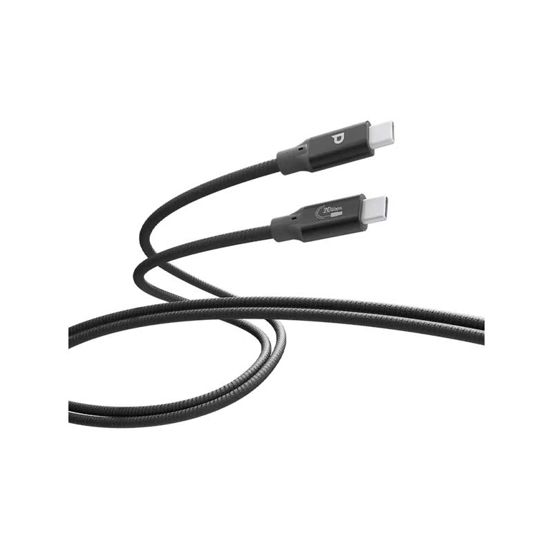 کابل تایپ سی به تایپ سی 240 وات پاورولوژی مدل Power Sync Weave PCAB030