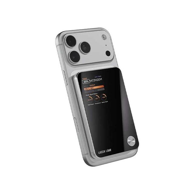پاور بانک 20 وات گرین لاین مدل G-Mag GNMG3N1PB10 ظرفیت 10000 میلی آمپر ساعت