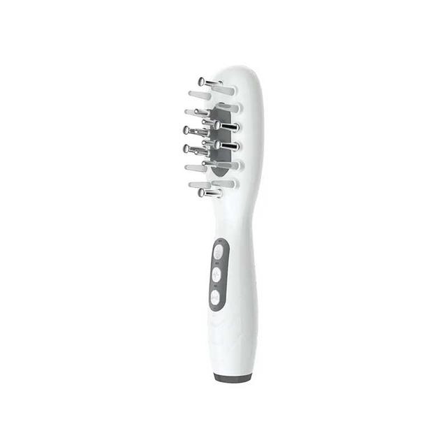 شانه ماساژ پوست سر پرودو مدل Light TherapyPDFLSTF1 با بطری روغن 8 میلی لیتری