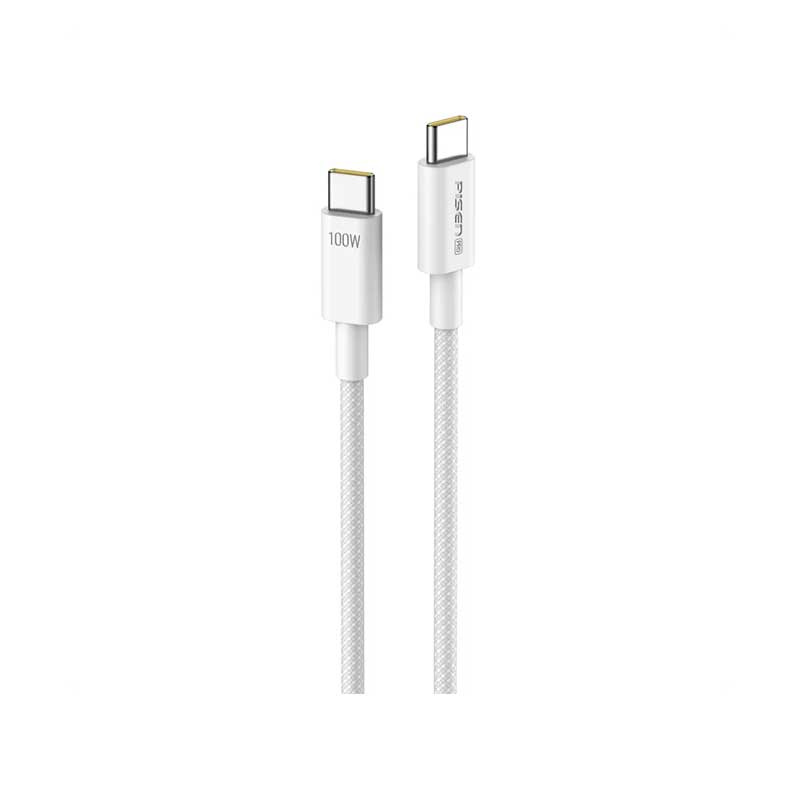 کابل شارژ 100 وات تایپ سی به تایپ سی پایزن مدل PRO CC12-1000
