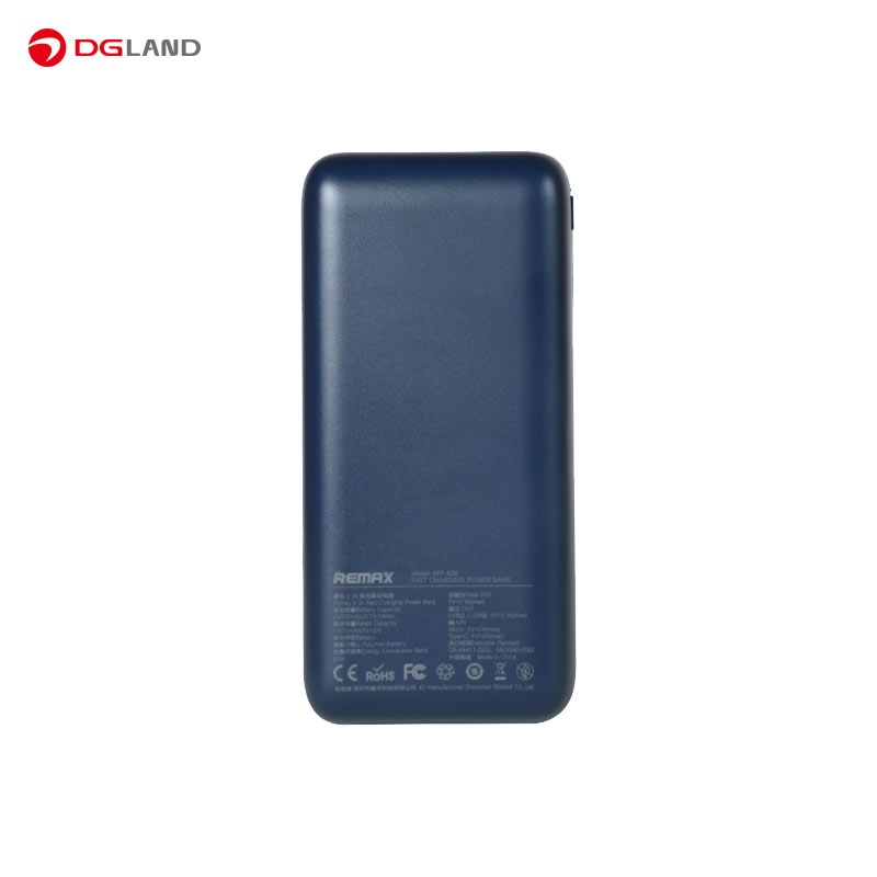 شارژر همراه ریمکس مدل Ruinay RPP-626 ظرفیت 20000 میلی آمپر ساعت شارژر همراه ریمکس مدل Ruinay RPP-626 ظرفیت 20000 میلی آمپر ساعت