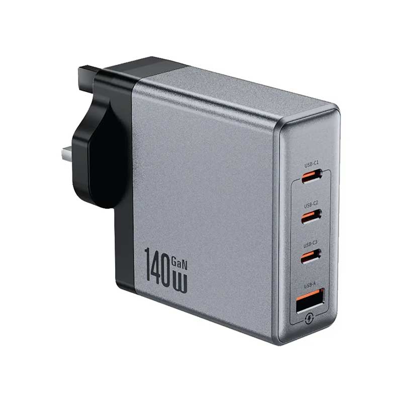 شارژر دیواری 140 وات گرین لاین مدل GaN Premium GNGAN140WUK