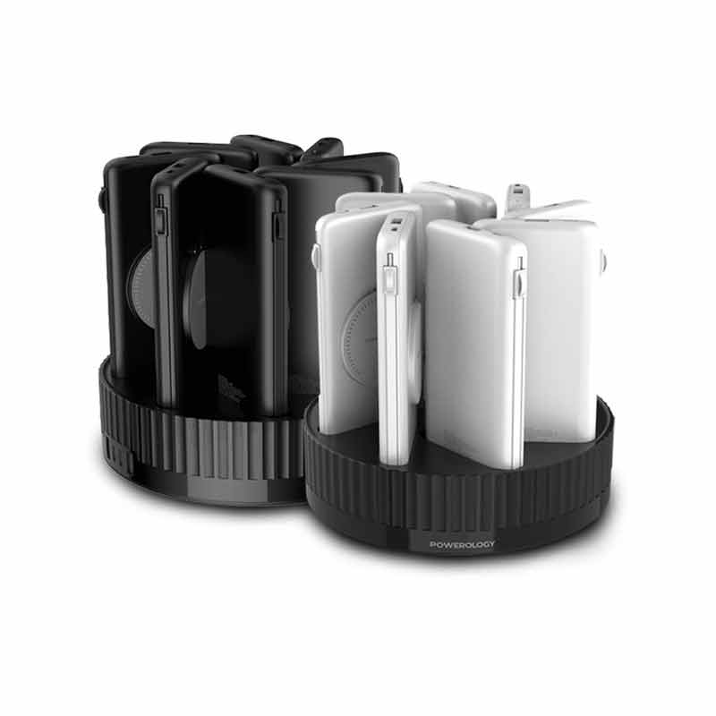 داک پاوربانک پاورولوژی مدل PPBCHA2681 ظرفیت 10000 میلی آمپر ساعت