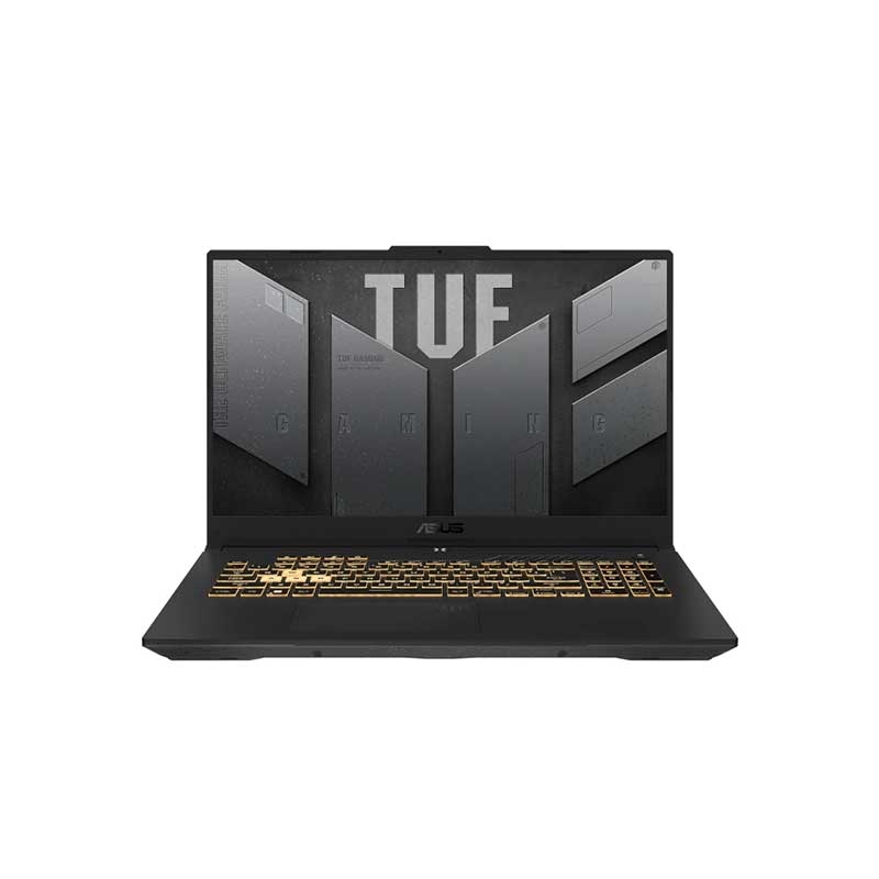 لپ تاپ گیمینگ 17.3 اینچی ایسوس TUF Gaming FX707VJ CORE 5-210H 16GB 1TB 6G-RTX3050 لپ تاپ گیمینگ 17.3 اینچی ایسوس TUF Gaming FX707VJ CORE 5-210H 16GB 1TB 6G-RTX3050